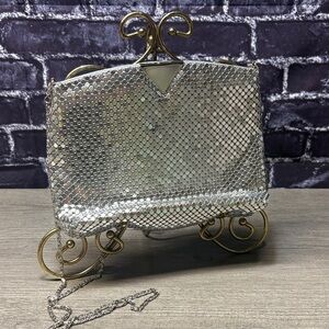 Vintage Another Y & S Original Silver Chainmail Evening Bag